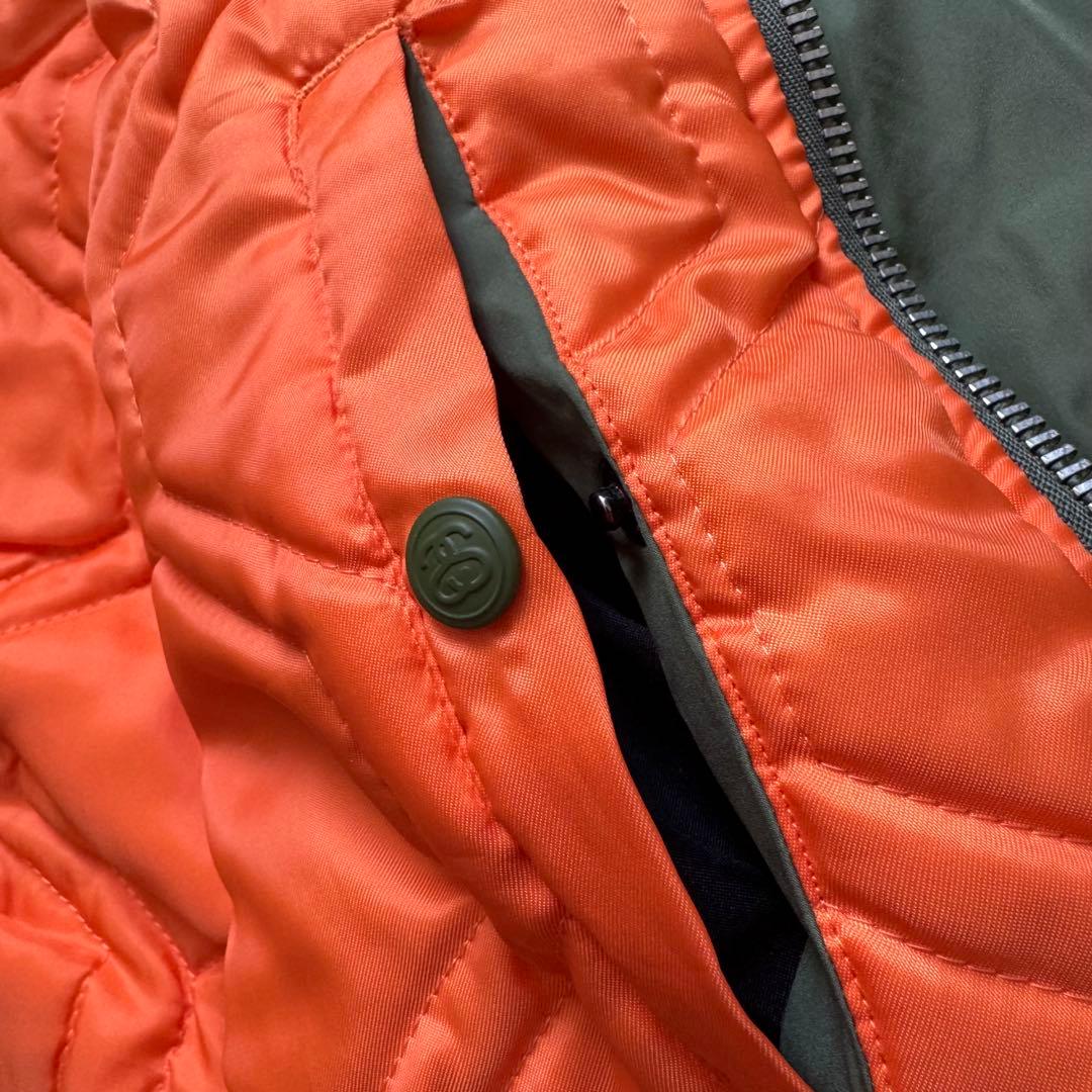 n35【STUSSY】MA-1 フライトジャケット ウィンドストッパー - メルカリ