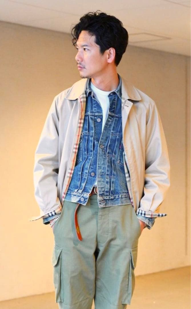 Burberrys バーバリー ノバチェック ハリントンジャケット - メルカリ