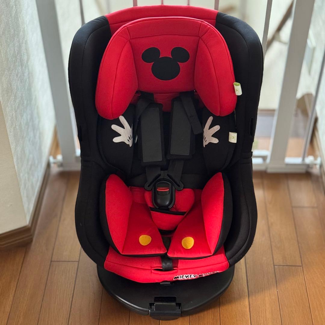 チャイルドシート・ターンシート・ミッキーマウス 西松屋限定モデル