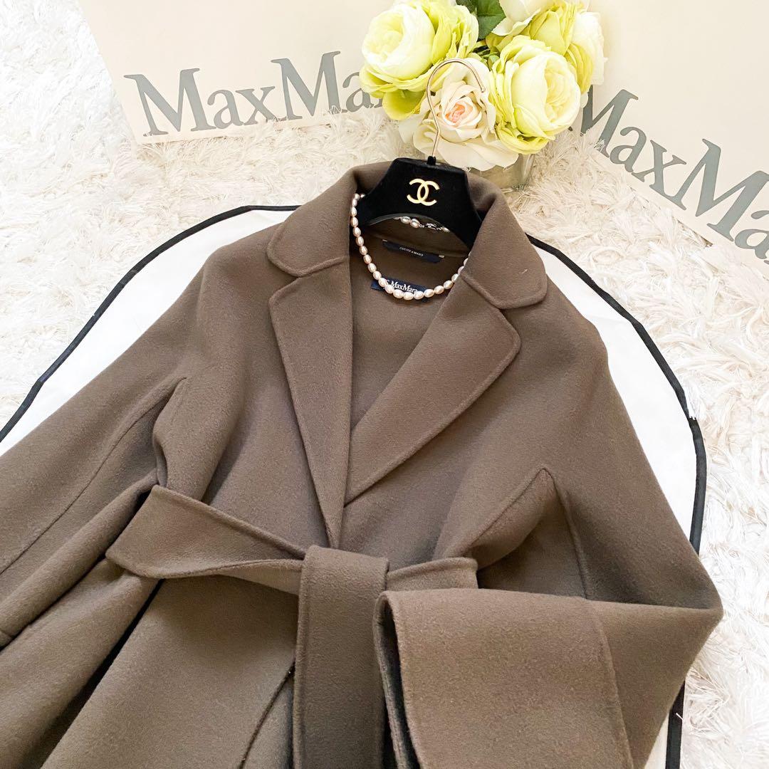★美品★マックスマーラ MaxMara クチートアマーノコート★ Max Mara - 極美品 マックスマーラ Max Mara WEEKEND 2024AW コート
