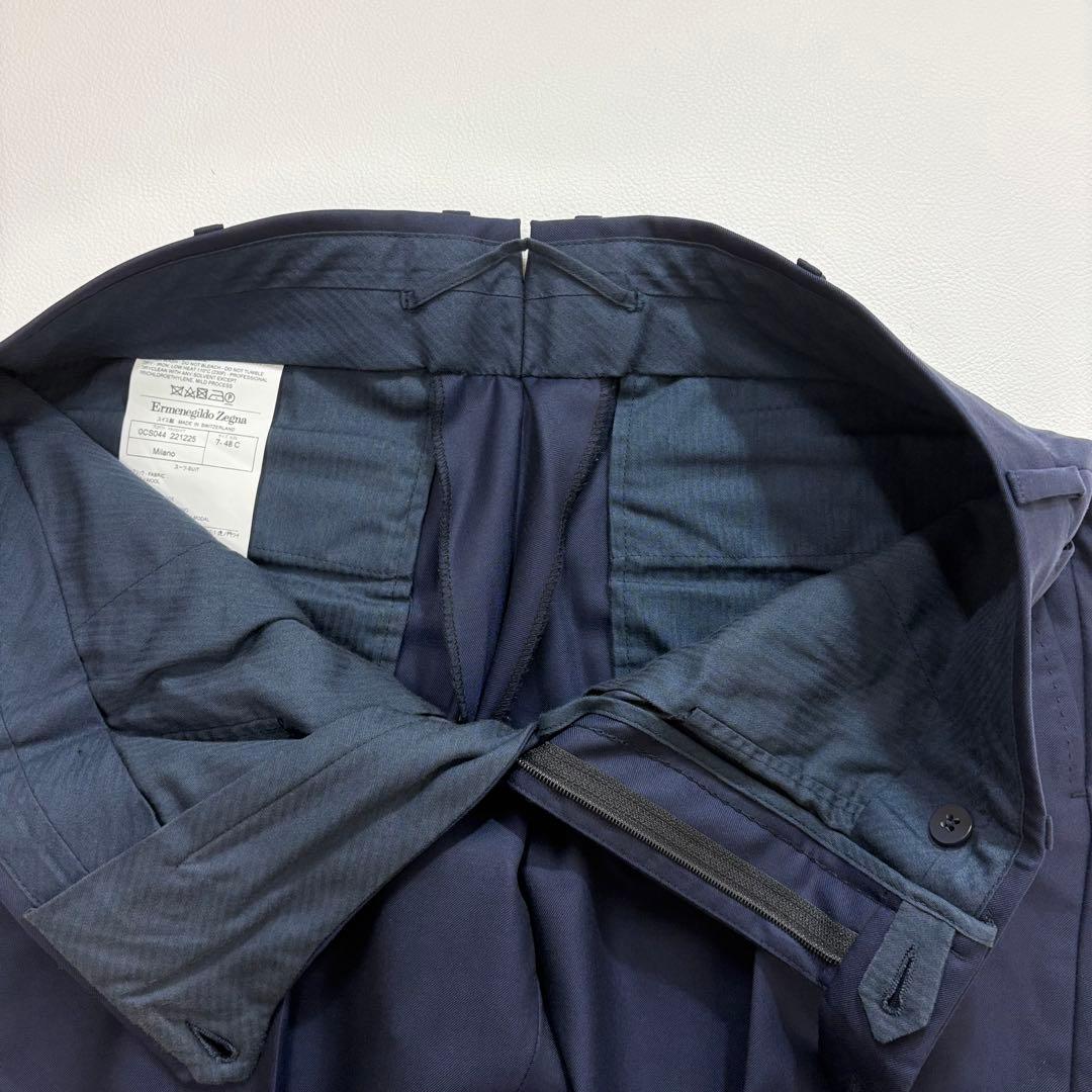 定価95万】エルメネジルドゼニア スーツ 15milmil15 48 紺色 - メルカリ