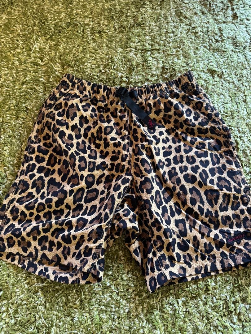 Sサイズ GRAMICCI グラミチ ショートパンツ レオパード 豹柄 レア
