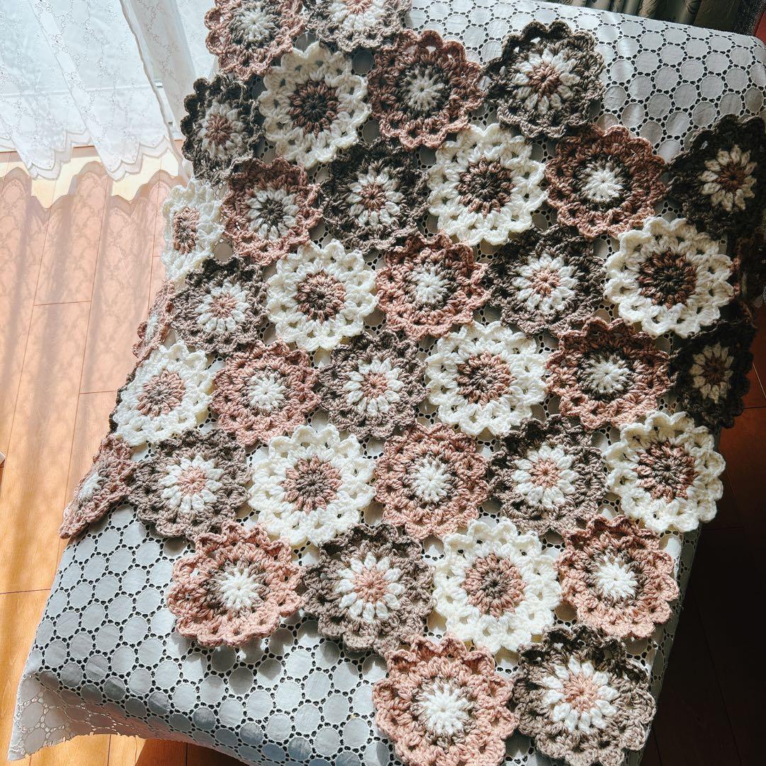 7-78 お花のマルチカバー - メルカリ