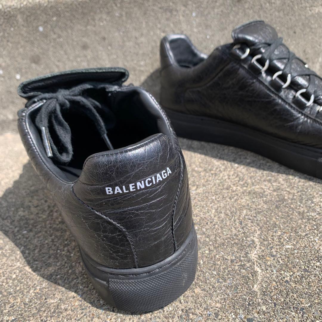 BALENCIAGA バレンシアガ Arena アリーナ ローカット 黒 39 - メルカリ