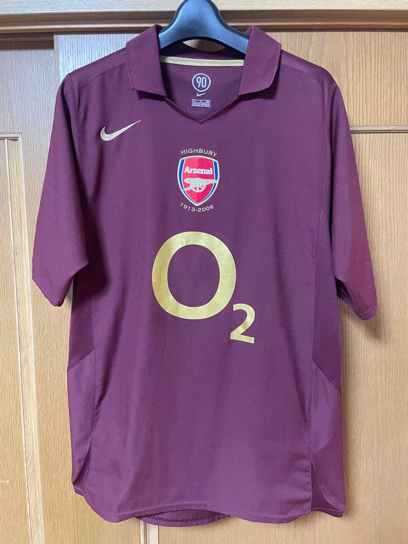 超激レア」アーセナル ハイバリーラストモデル 05-06 ユニフォーム