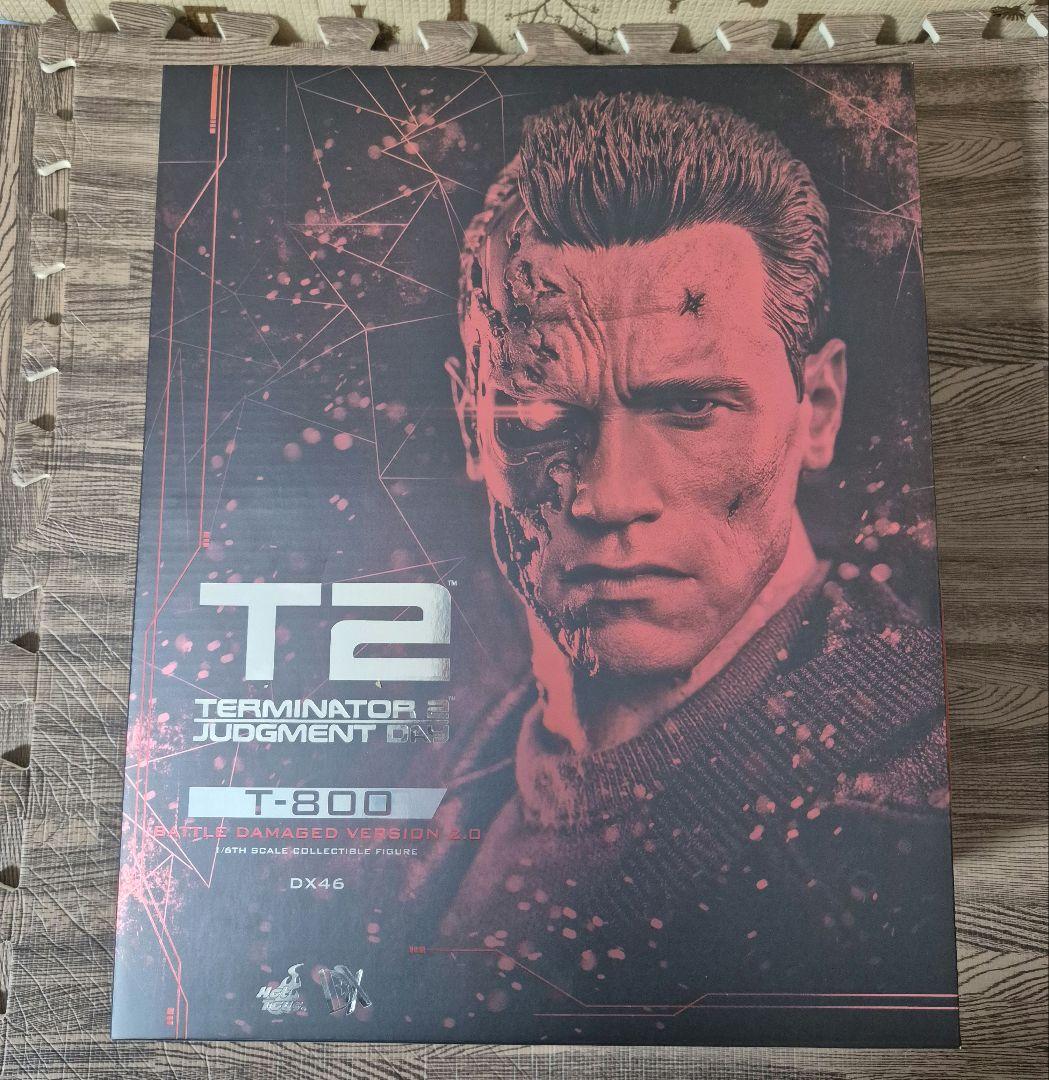 ホットトイズ ターミネーター T-800 バトルダメージ 2.0 フィギュア めっちゃ似てる！ホットトイズT-800バトルダメージVer.2.0【1/6