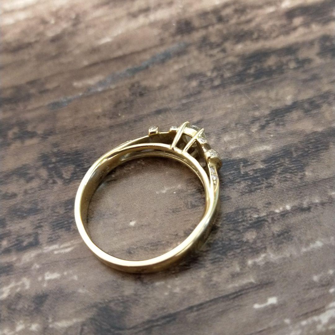 銀座ドクターコパ k18ダイヤパヴェ トリイ馬蹄リング - メルカリ