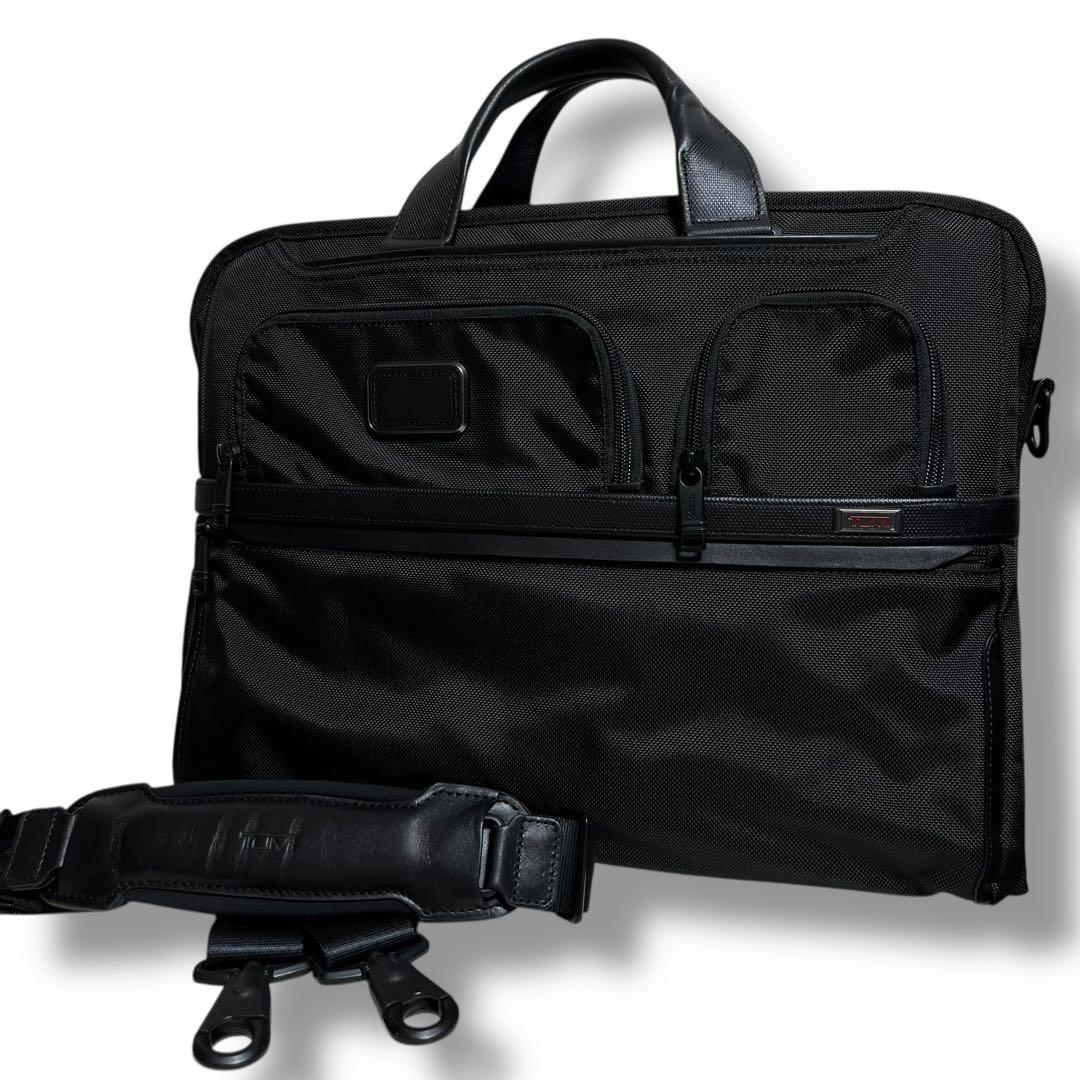 TUMI トゥミ ビジネスバッグ ALPHA3 2603114D3 極美品 TUMI（トゥミ） Alpha3 ビジネスバッグ ショルダーバッグ 正規品