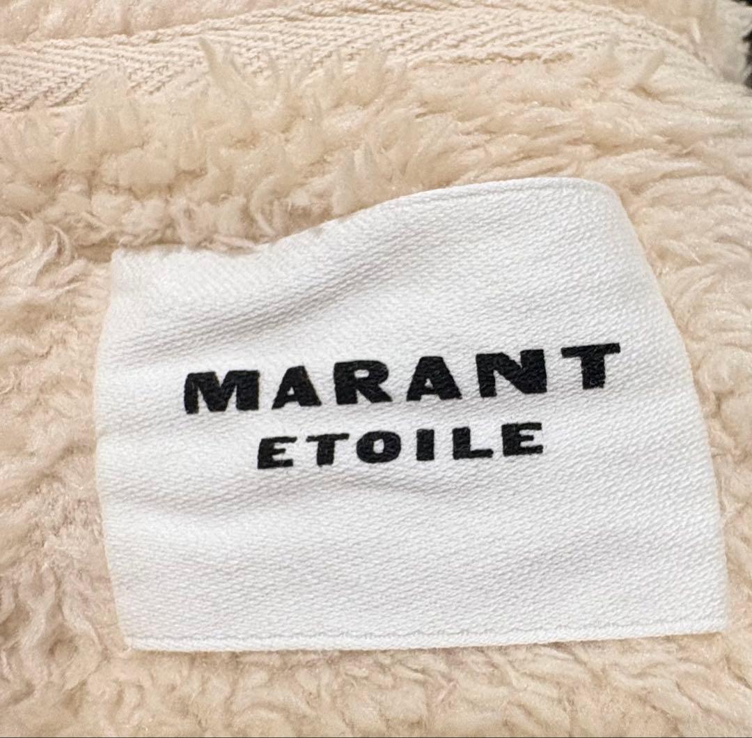 極美品】ISABEL MARANT裏起毛フリースパーカー Mサイズ アイボリー