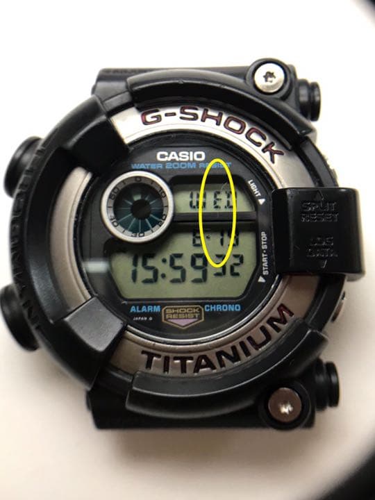 CASIO G-SHOCK 1294 DW-8200 クオーツ 腕時計 チタン - メルカリ