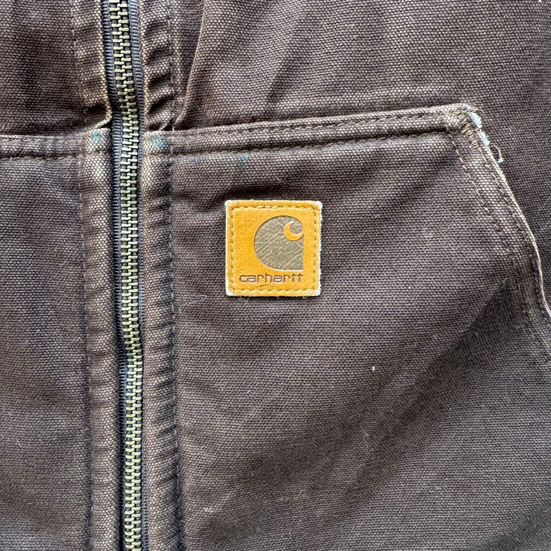 極上 90s カーハート ダックベスト ボア v26 DKB XL tall - メルカリ