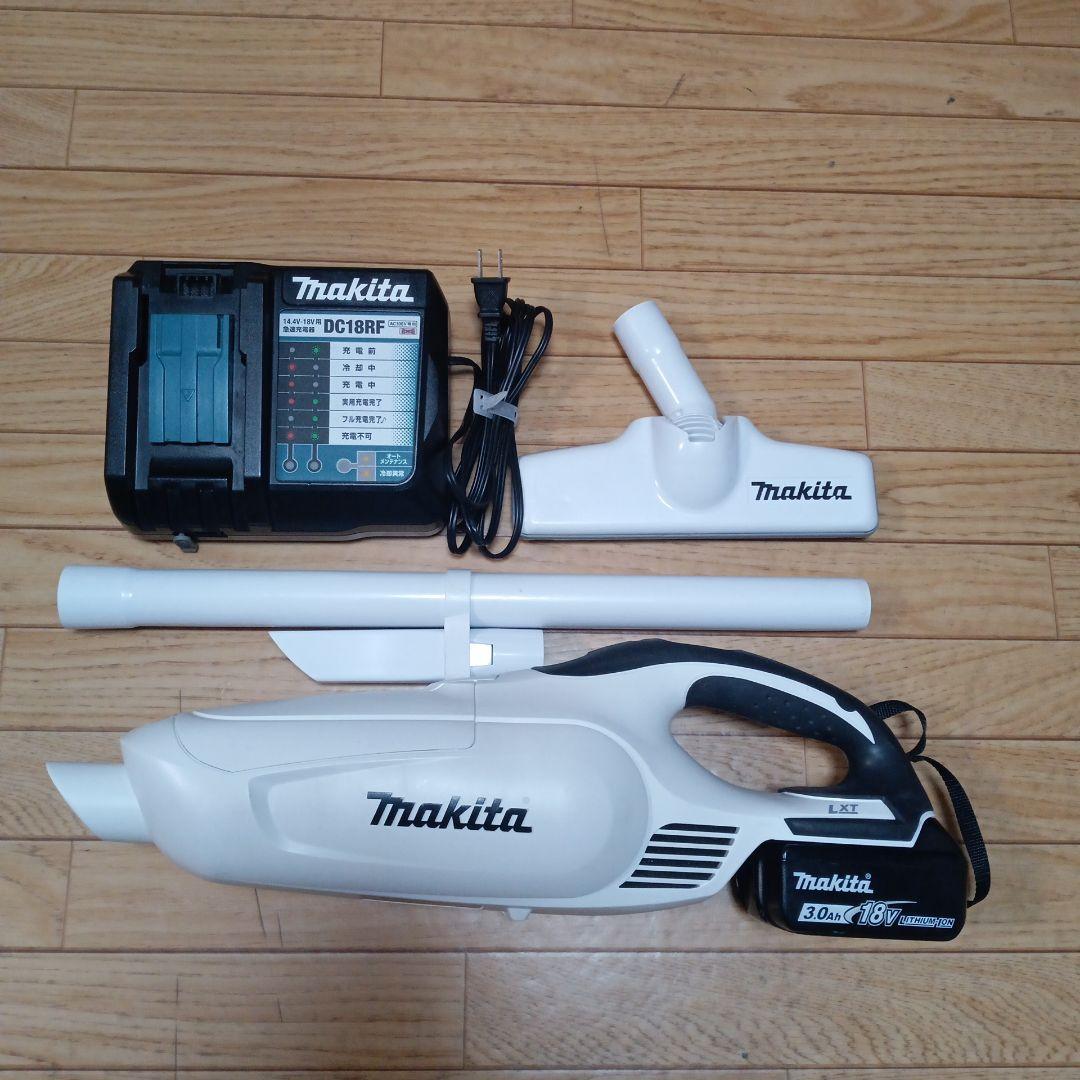 マキタ18V充電式クリーナCL182FD 純正バッテリー、純正急速充電器付 マキタ18V充電式クリーナCL182FD 純正バッテリー、純正急速充電器付
