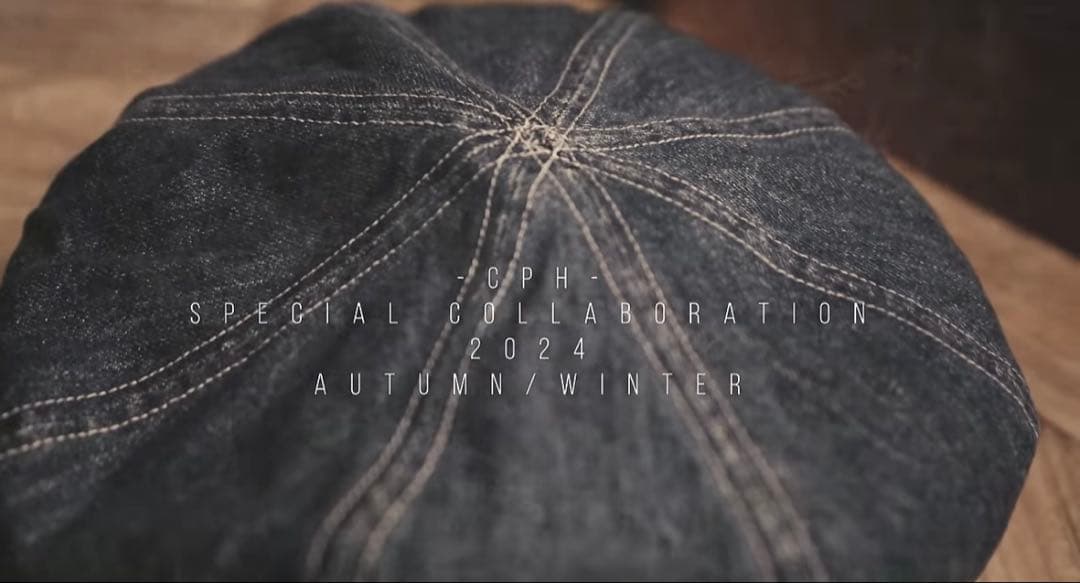CPH ✖︎ Takahiro Kawashima デニムベレー帽 M/L