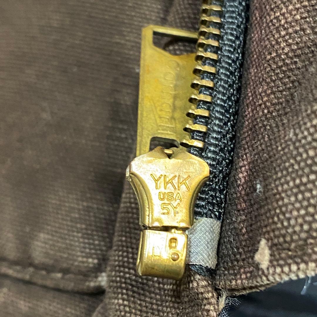 08年製 carhartt カーハート ダックベスト V02 ダークブラウン - メルカリ