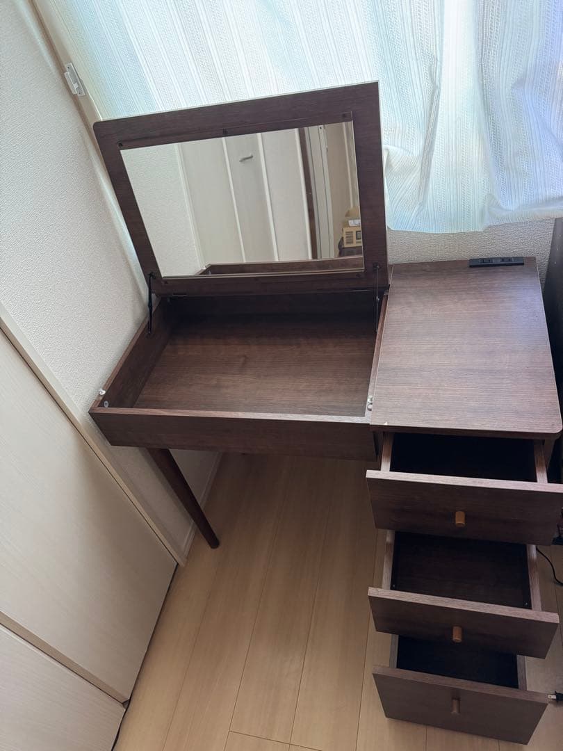 ドレッサー デスク テーブル 化粧台 デスク　ピオニー　DR-9048 楽天市場】ドレッサー デスク テーブル 化粧台 デスクPeony(ピオニー