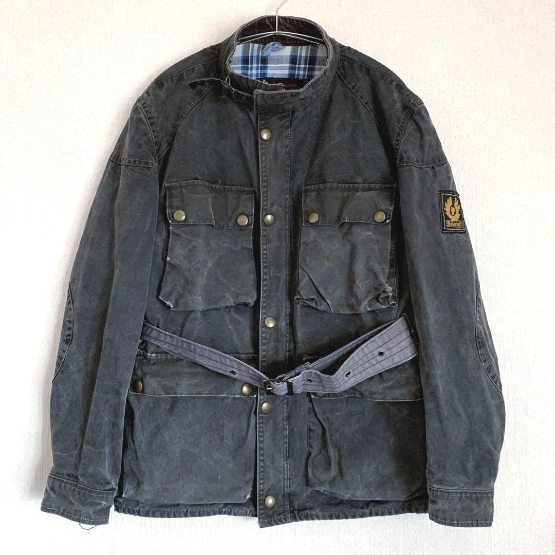 【希少】ベルスタッフ　オイルドジャケット　トライアルマスター　70s　着用感M 70年代 ビンテージ Belstaff ベルスタッフ TRIALMASTER PROFESSIONAL