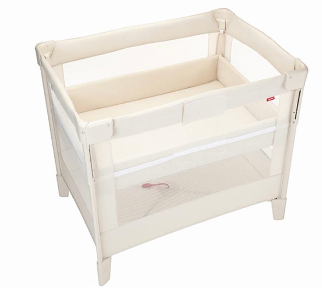 Aprica♡アップリカ♡ココネルエアー♡ミルク♡ホワイト♡ベビーベッド ココネル エアー Aprica アップリカ ベビーベッドのレンタル