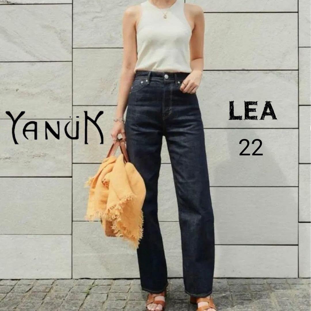 【極美品】YANUK LEA ボーイズストレート デニム 22 OWI 楽天市場】ヤヌーク YANUK レア LEA ボーイズストレート デニムパンツ
