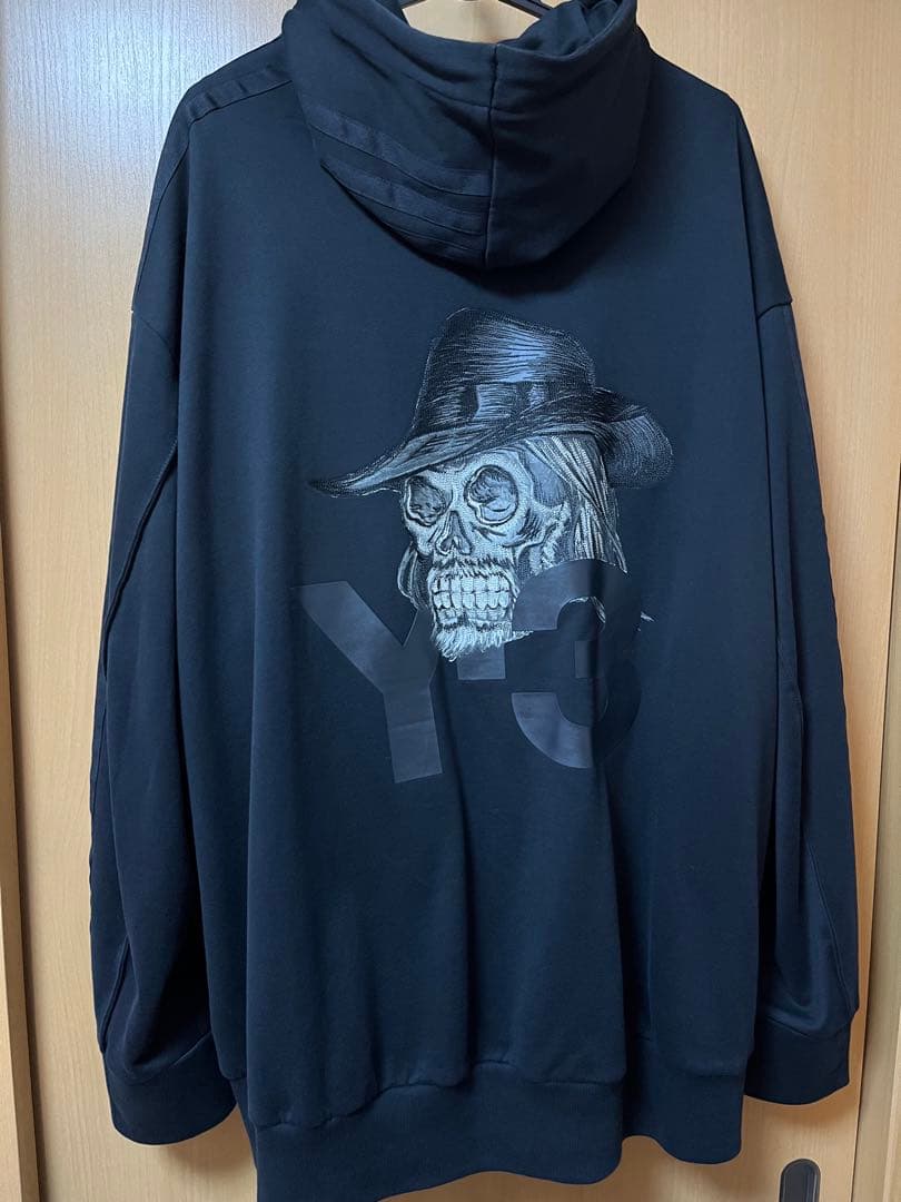 Y-3 YOHJI SKULL HOODIE スカル スウェット パーカー