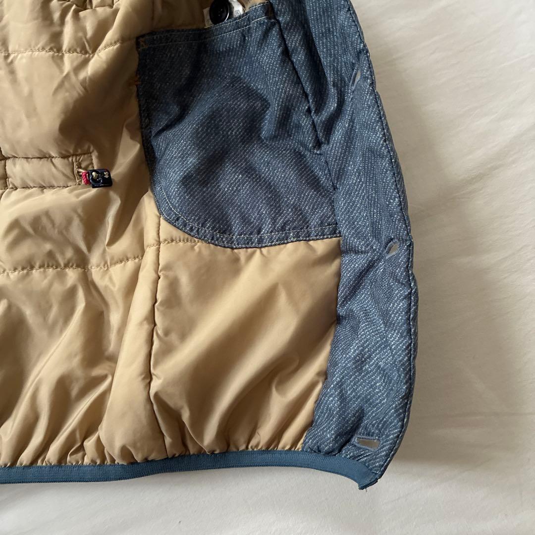 45R フロートスムースジャケット 中綿入りブルゾン ブルー - メルカリ