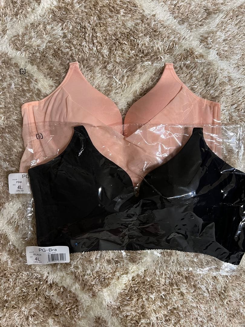 【PGブラ】ピンク　ノンワイヤー　4L　新品未使用　正規品 ナイトブラ 楽天市場】PGブラ ノンワイヤー（2枚セット）ナイトブラ｜育乳
