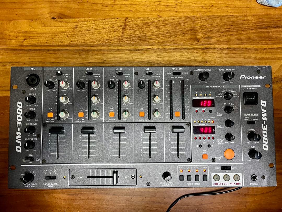 メンテナンス済み　Pioneer DJM-3000 DJミキサー DJミキサー「DJM-3000」（ラックマウントサイズ） 新発売 | 報道資料