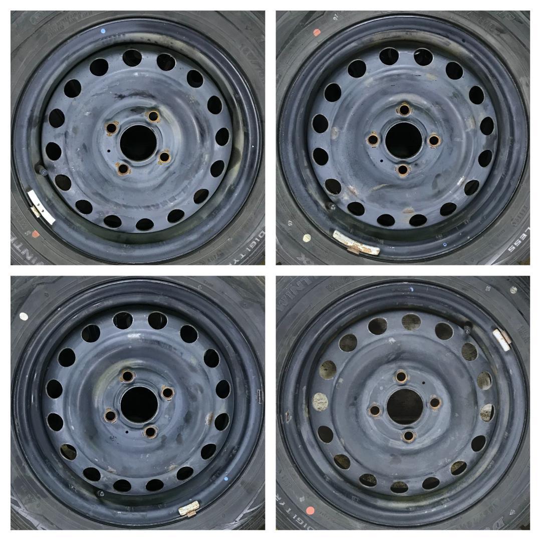 44 DUNLOP 165/70R14 8.5分目 スタッドレス - メルカリ