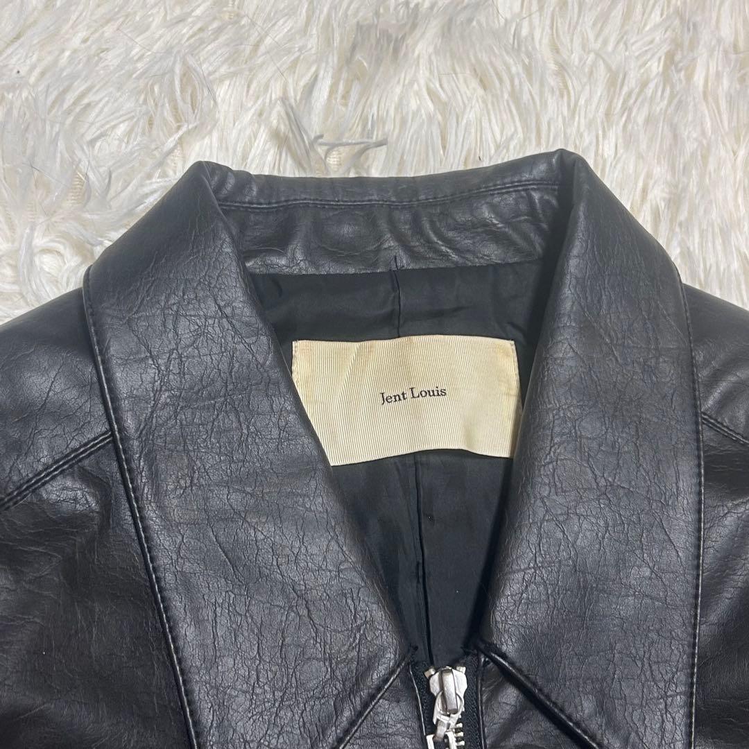 Jent Louis ダブルジップレザージャケット ジェントルイス こたくん