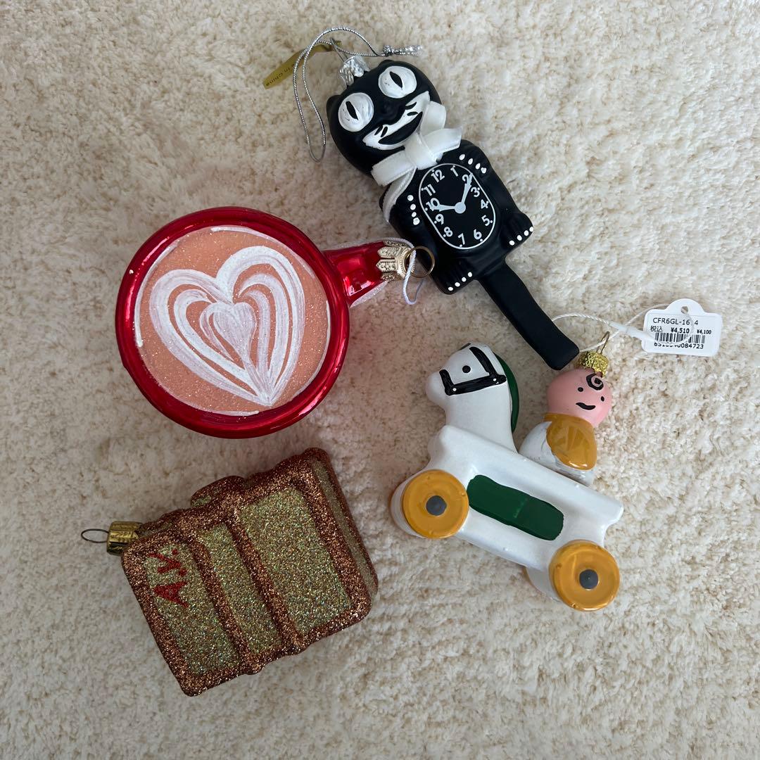 アスティエ・ド・ヴィラット　クリスマスオーナメント　まとめ売り　4点 アスティエ・ド・ヴィラット クリスマスオーナメント まとめ売り 4点