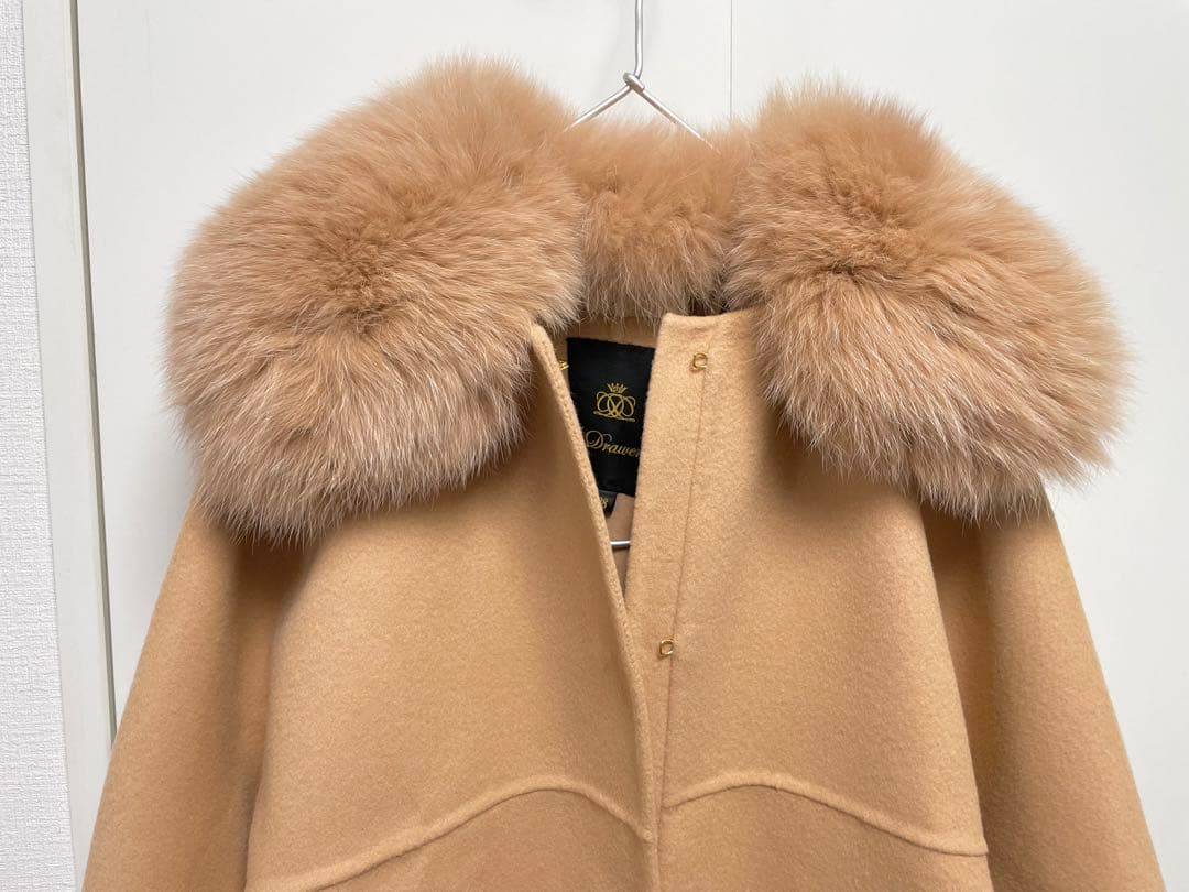 Siyi Lau 様 Drawer ドゥロワー コート ジャケット ファー - メルカリ