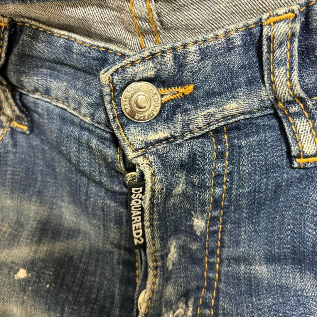 井上尚弥着用モデル DSQUARED2 スケータージーンズ ダメージデニム42