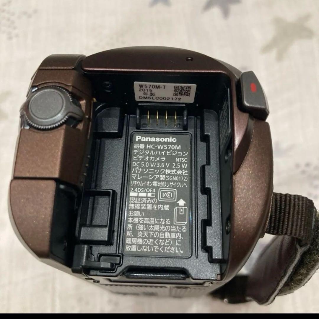 純正バッテリー2個】Panasonic HC-W570M フルHD - メルカリ