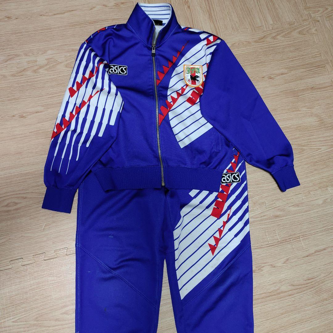 アシックス サッカー日本代表ジャージ 上下セット ドーハ正規品