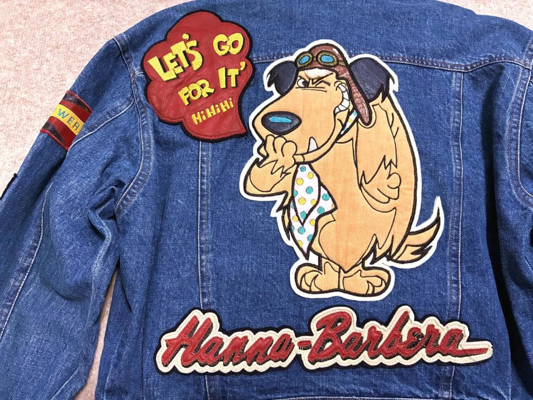 ◇FICCE(フィッチェ) ヨシユキコニシ ケンケンモチーフ デニムブルゾン