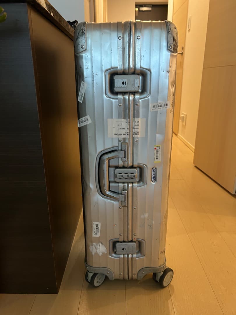 RIMOWA TOPAS 98L 4輪 10泊以上] リモワ トパーズ 98L シルバー 4輪 RIMOWA TOPAS MULTIWHEEL