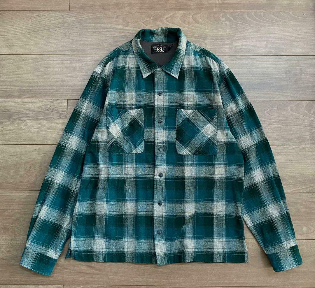 RRL　ダブルアールエル　フランネルネルシャツ Amazon.co.jp: RRL ダブルアールエル ラルフローレン ネルシャツ