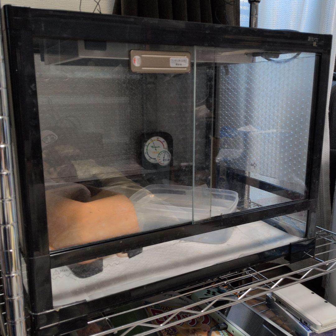 飼育ケージ ＋ 暖突 ＋ パネルヒーター＋サーモスタット 飼育ケージ ＋ 暖突 ＋ パネルヒーター＋サーモスタット 飼育 ケージ