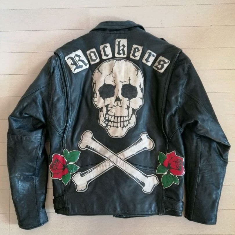 ライダースジャケット レザー RRL ビンテージ ロック 666 甲本ヒロト