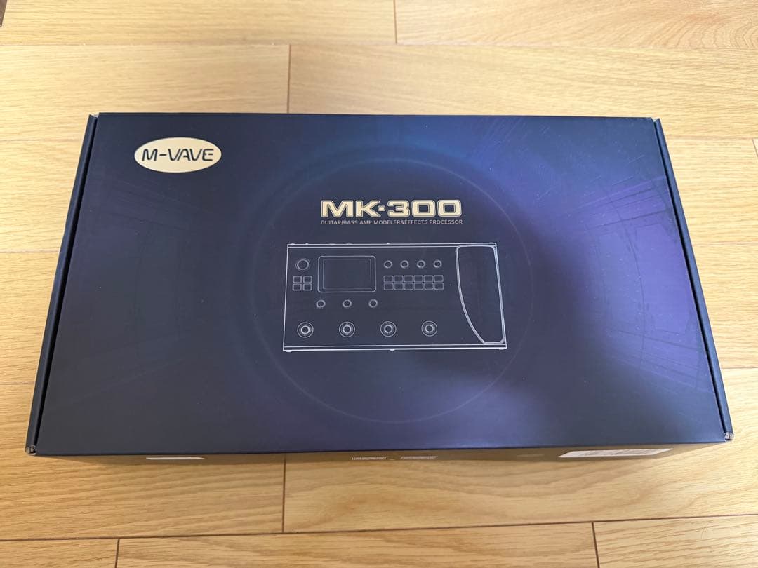 M-VALE MK-300 ギターエフェクター M-VAVE MK300 エレキギター（マルチエフェクトペダル、ニューラル
