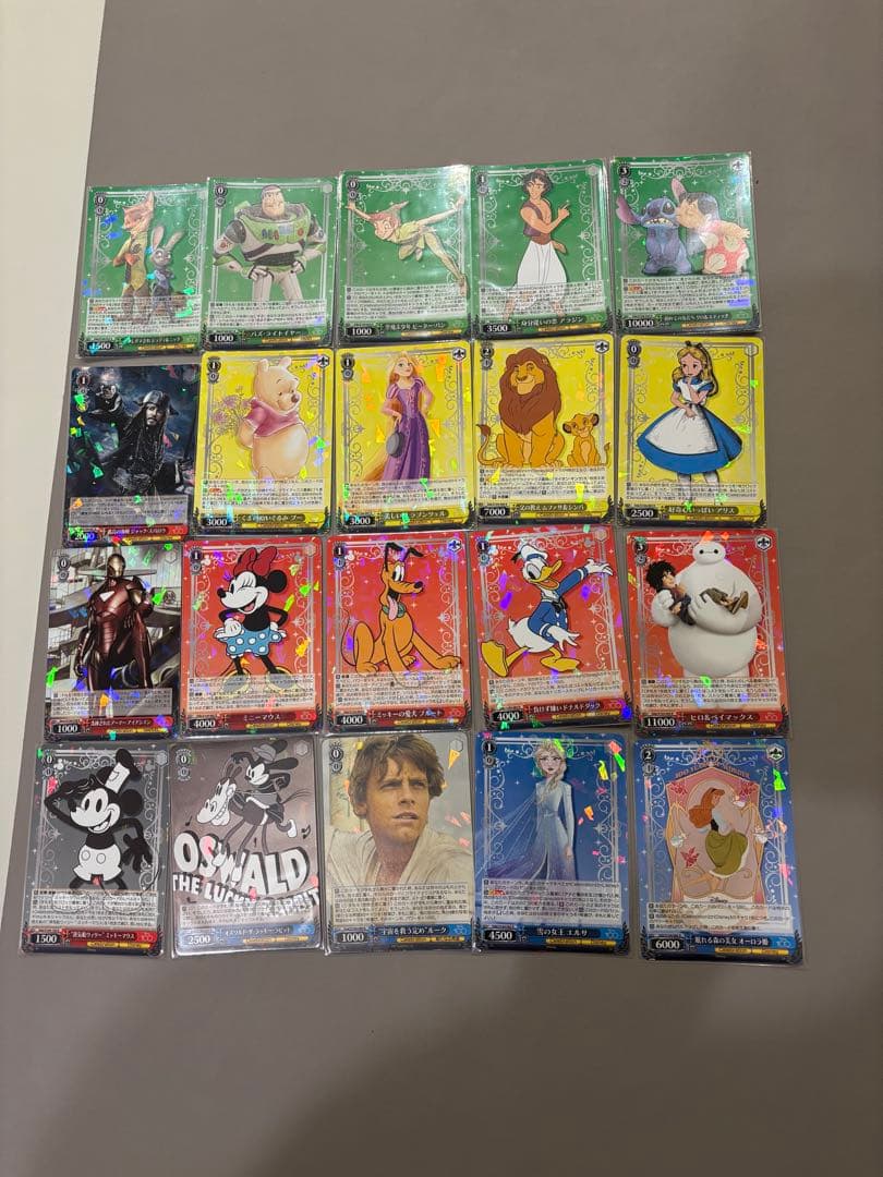 disney100 ヴァイスシュバルツ sp.HND.sr.rr.r全31枚 - メルカリ