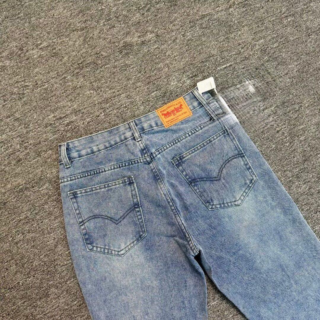 ライトブルー ストレートデニム 新品タグ付き サイズ：3XL - メルカリ