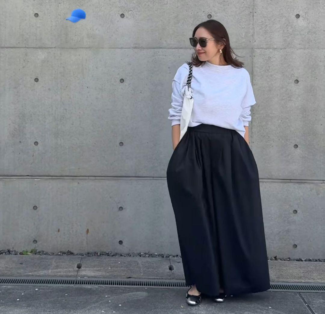 美品　liten Dramatic Skants ブラック　2号 セール】 フィッシュテールマーメイドスカート （ロング・マキシ丈