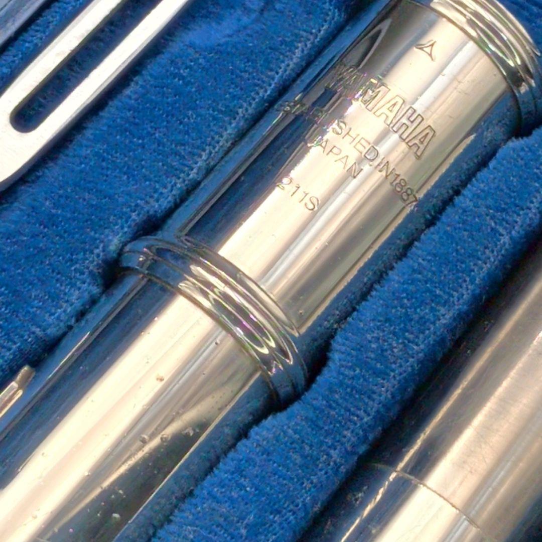 フルート 調整済 ヤマハYFL211S(Eメカ.銀メッキ仕様) - メルカリ