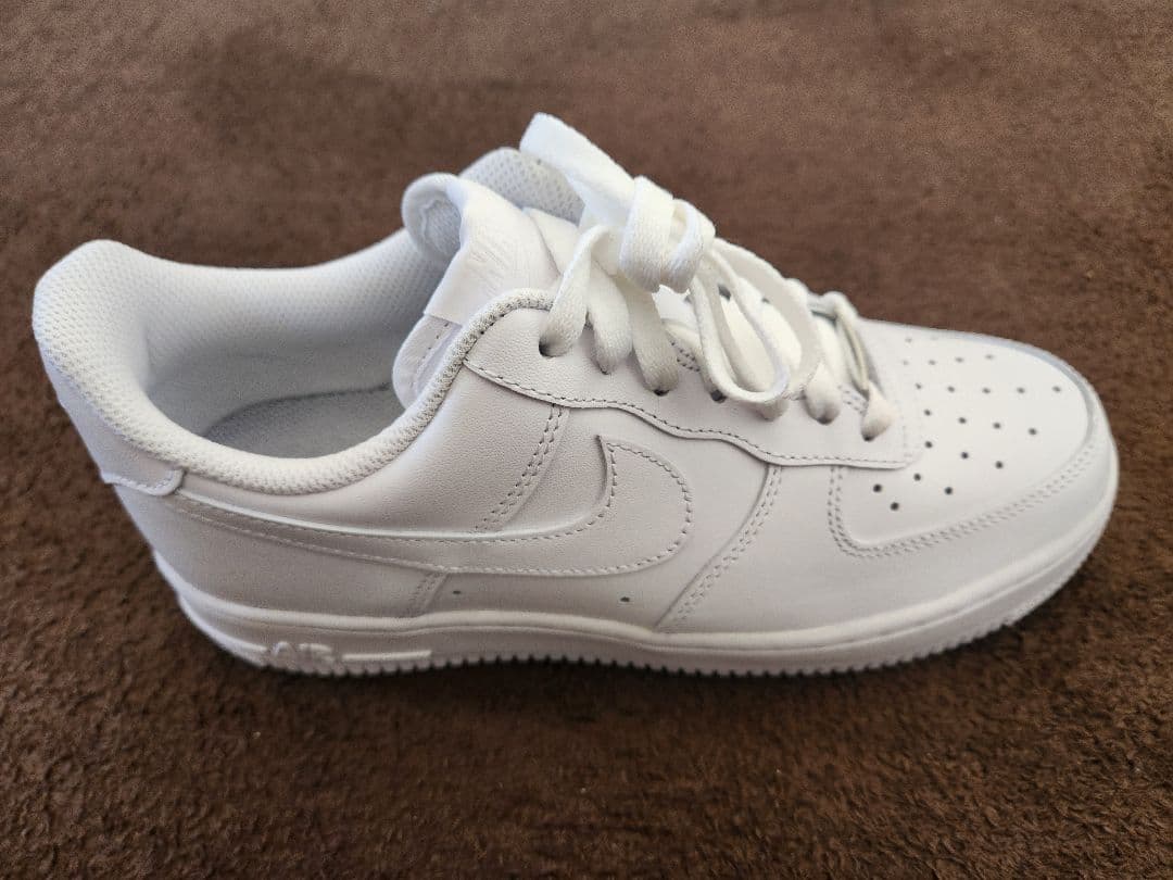 NIKE AIR FORCE 1 All White スニーカー 24.5cm