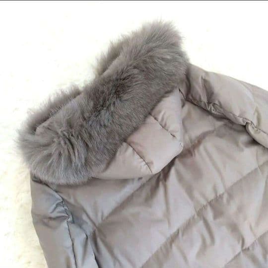 《新品未使用品✨️》ダーマコレクション　最高級ブルーフォックス　ダウンコート　L