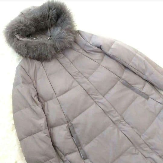 《新品未使用品✨️》ダーマコレクション　最高級ブルーフォックス　ダウンコート　L