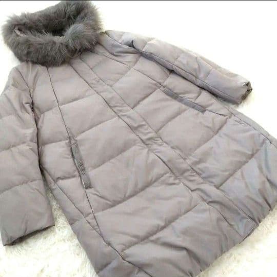 《新品未使用品✨️》ダーマコレクション　最高級ブルーフォックス　ダウンコート　L