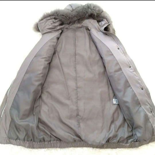 《新品未使用品✨️》ダーマコレクション　最高級ブルーフォックス　ダウンコート　L