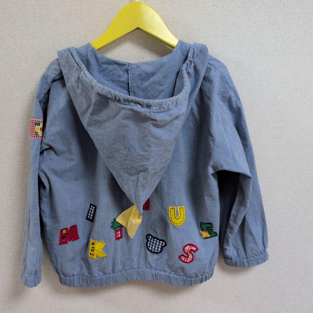 ミキハウス フード付きジャケット 120 - メルカリ