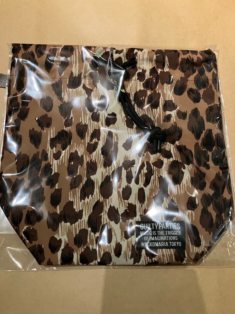 WACKOMARIA 25fw LEOPARD DRAWSTRING BAG新品 - メルカリ